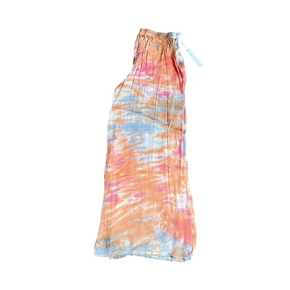 Young Fabulous & Broke Aiko Tie-Dye Wide Leg Pants Resort Boho Size M NWT - Picture 9 of 15